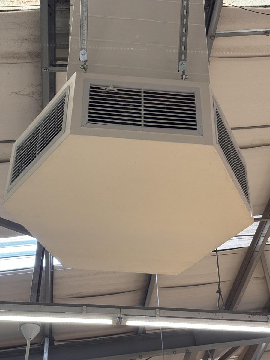 Difusor de aire acondicionado en interior